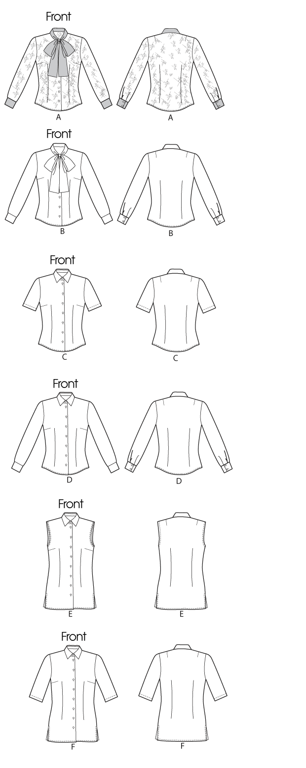 Vogue Shirt V8772 - Image 8