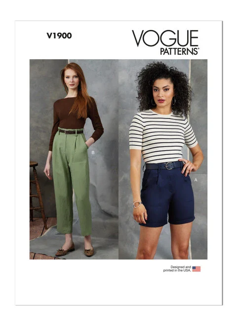 Vogue Shorts and Trousers V1900 - Image 2