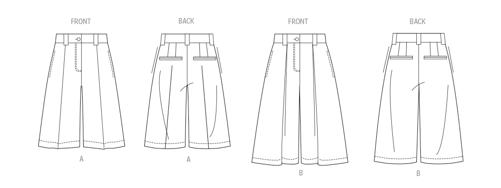 Vogue Shorts V2115 - Image 8