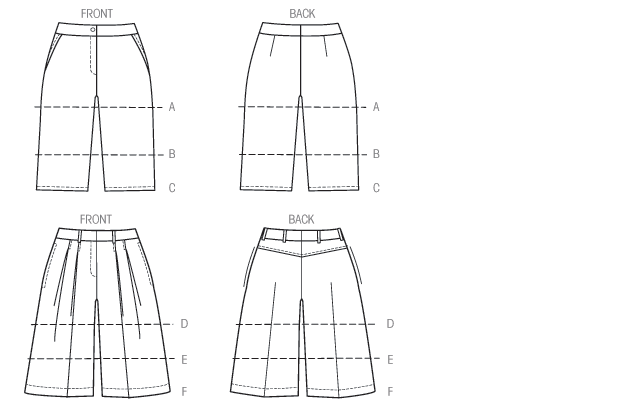Vogue Shorts V9008 - Image 4