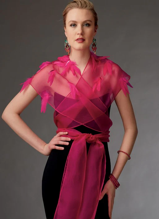 Vogue Shrugs and Capelet V9276 - Image 4