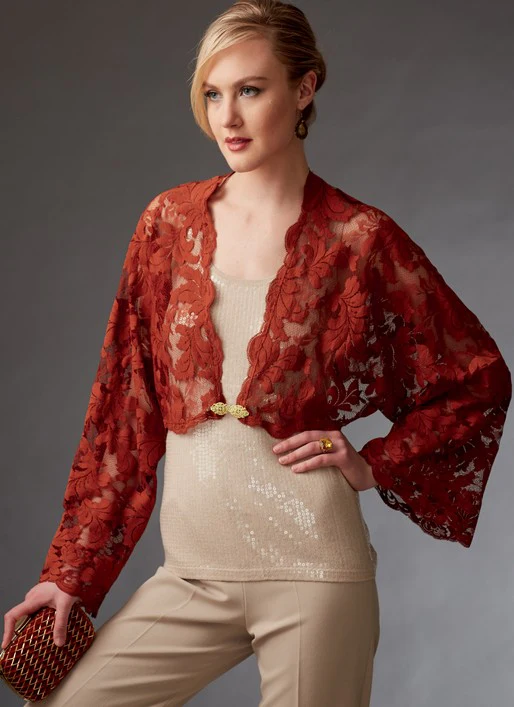 Vogue Shrugs and Capelet V9276 - Image 5