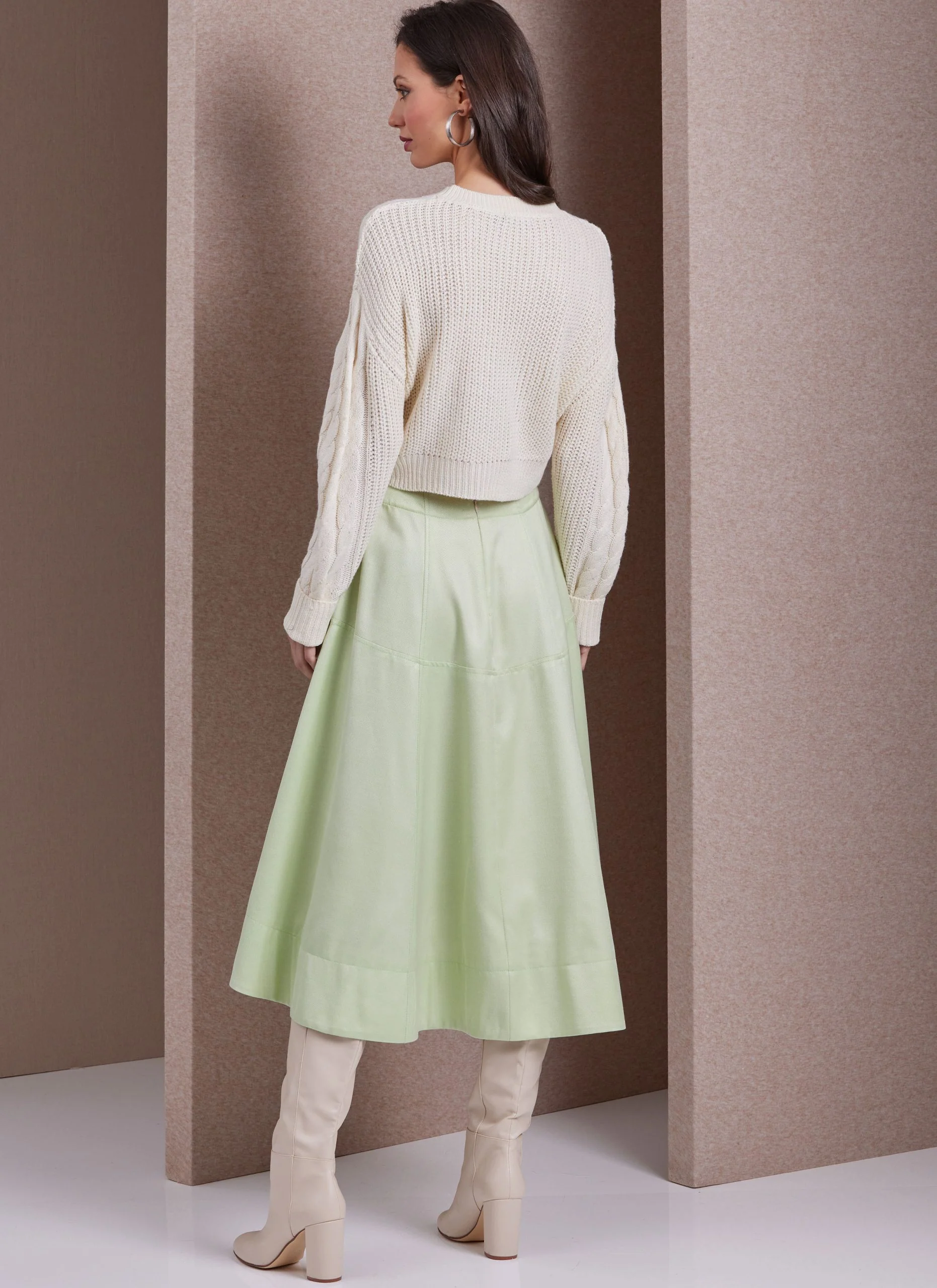Vogue Skirt & Culottes V1987 - Image 4