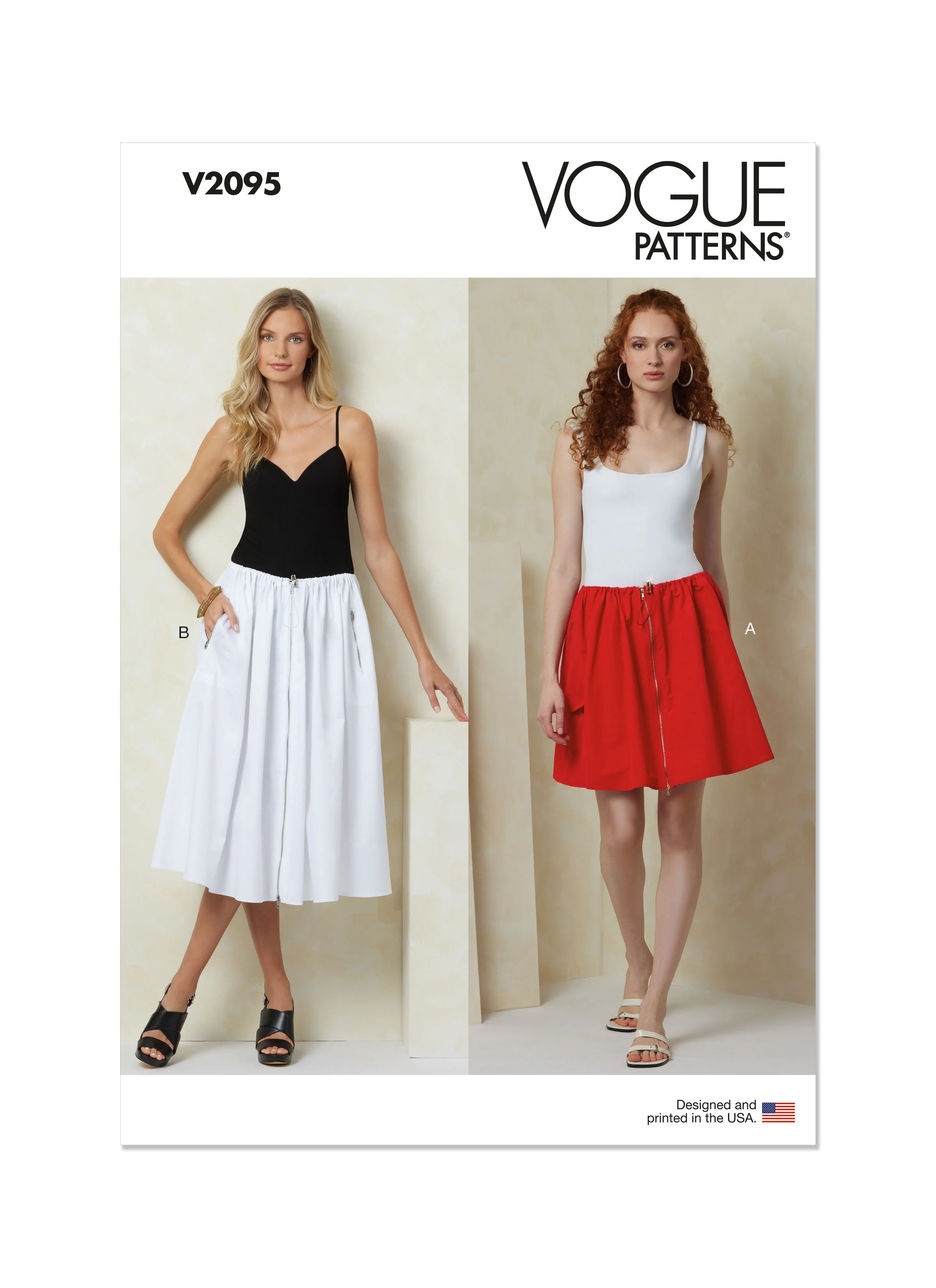 Vogue Skirt V2095 - Image 2