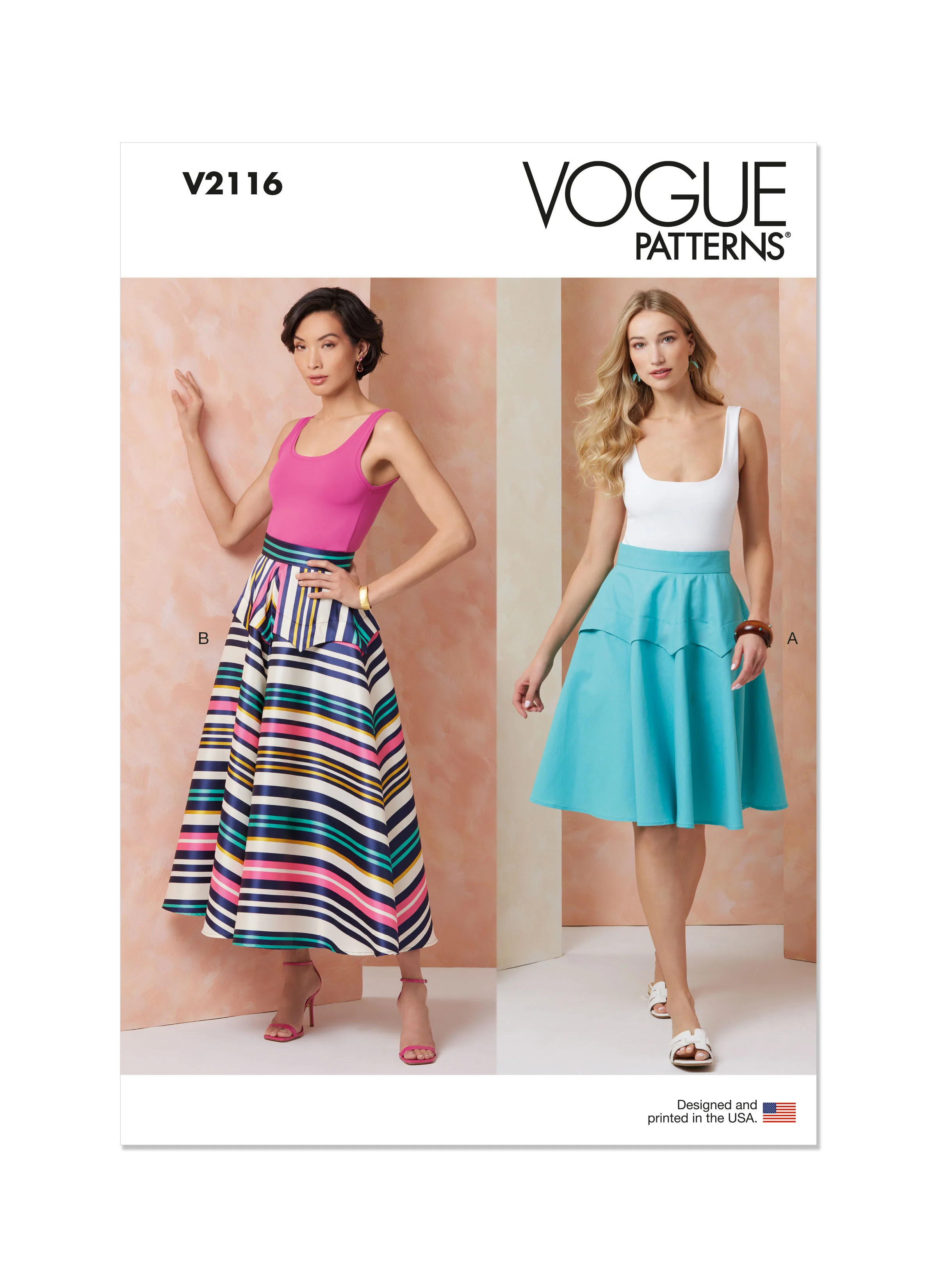 Vogue Skirt V2116 - Image 2