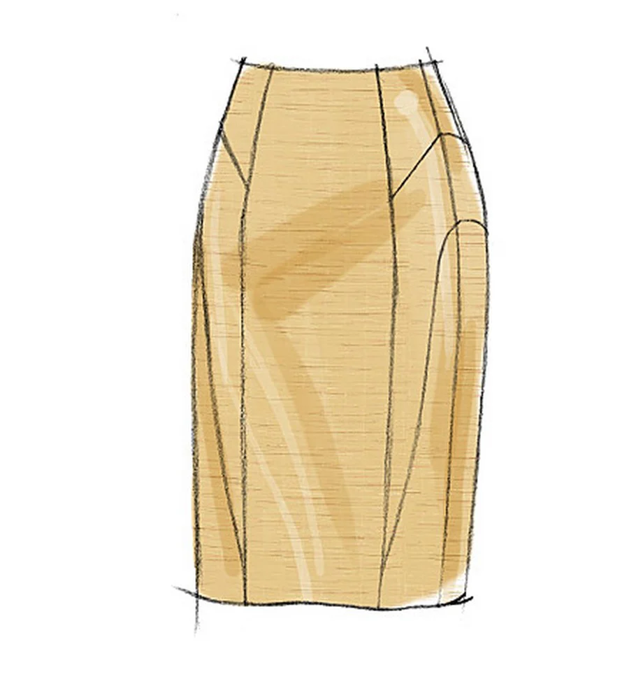 Vogue Skirt V8750 - Image 2