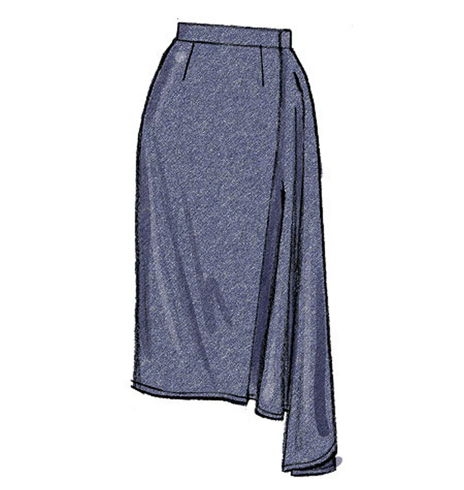 Vogue Skirt V8956 - Image 3