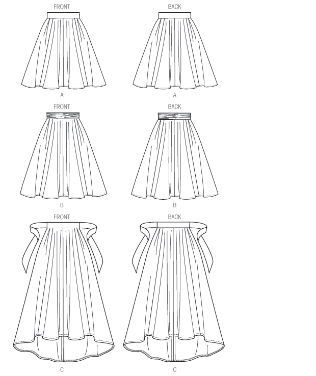 Vogue Skirt V8980 - Image 5
