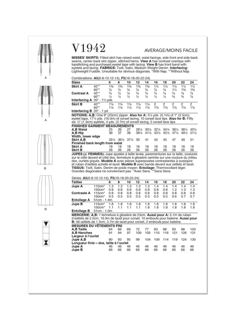 Vogue Skirts V1942 - Image 6