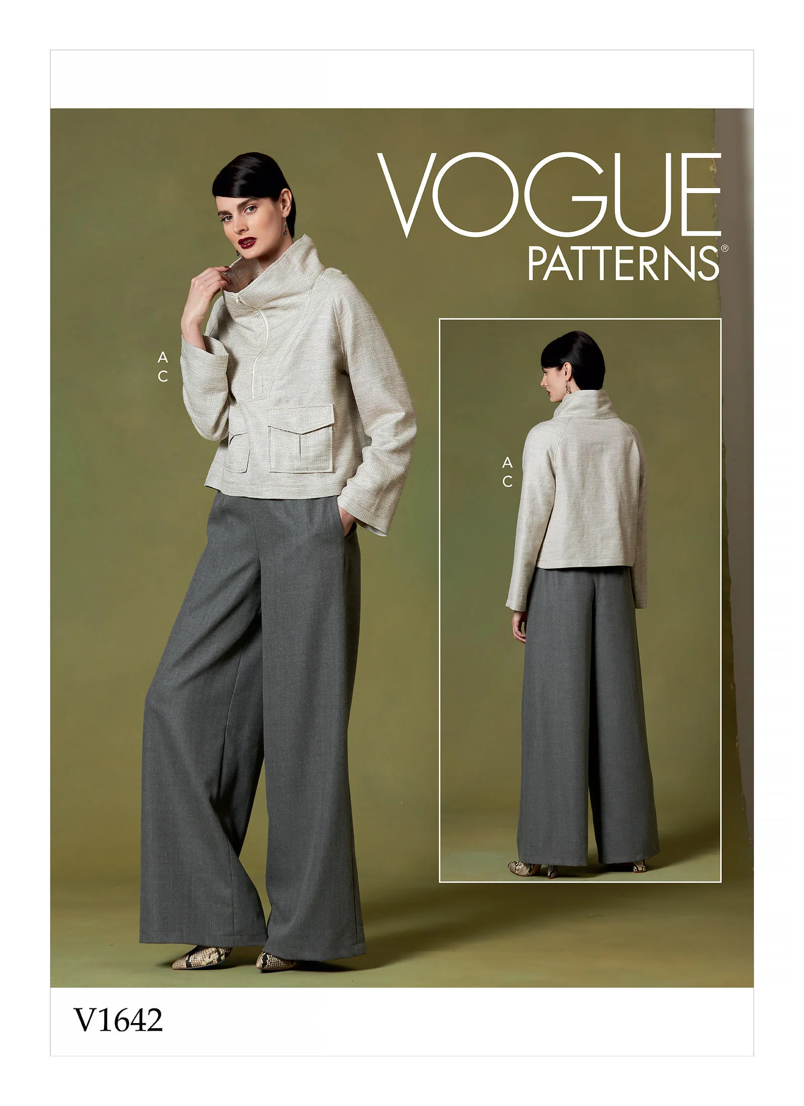 Vogue Top and Trousers V1642 - Image 5