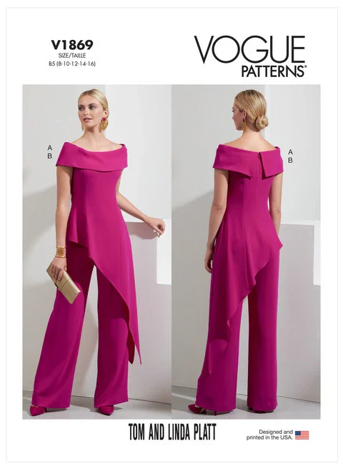 Vogue Top and Trousers V1869 - Image 2