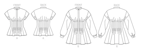 Vogue Top V1874 - Image 8