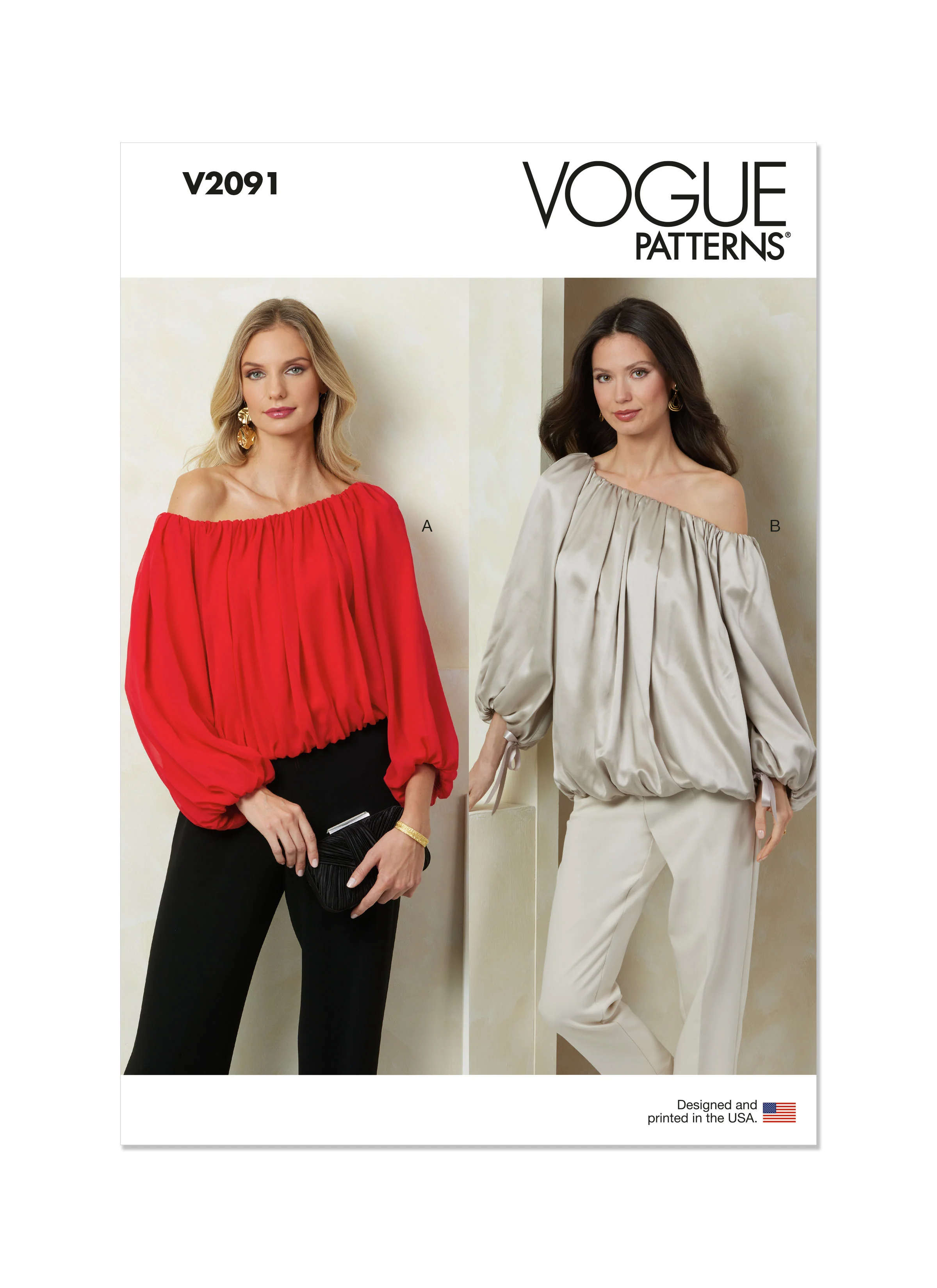 Vogue Top V2091 - Image 2