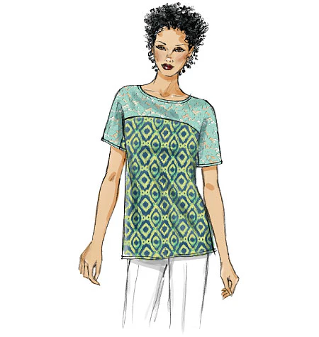 Vogue Top V8877 - Image 5