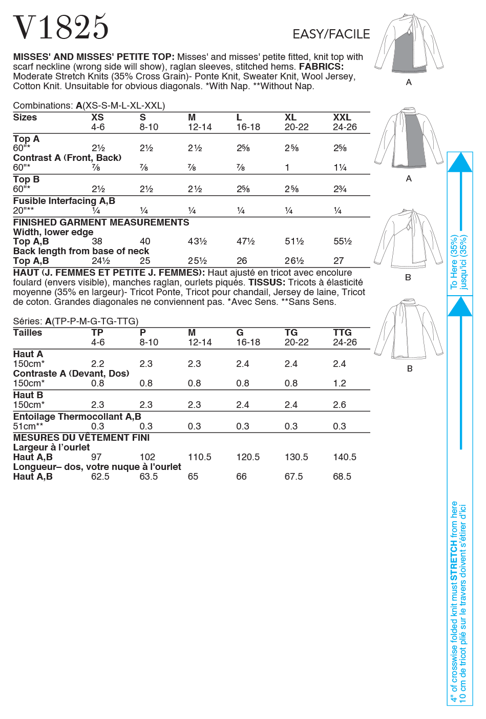 Vogue Tops V1825 - Image 7