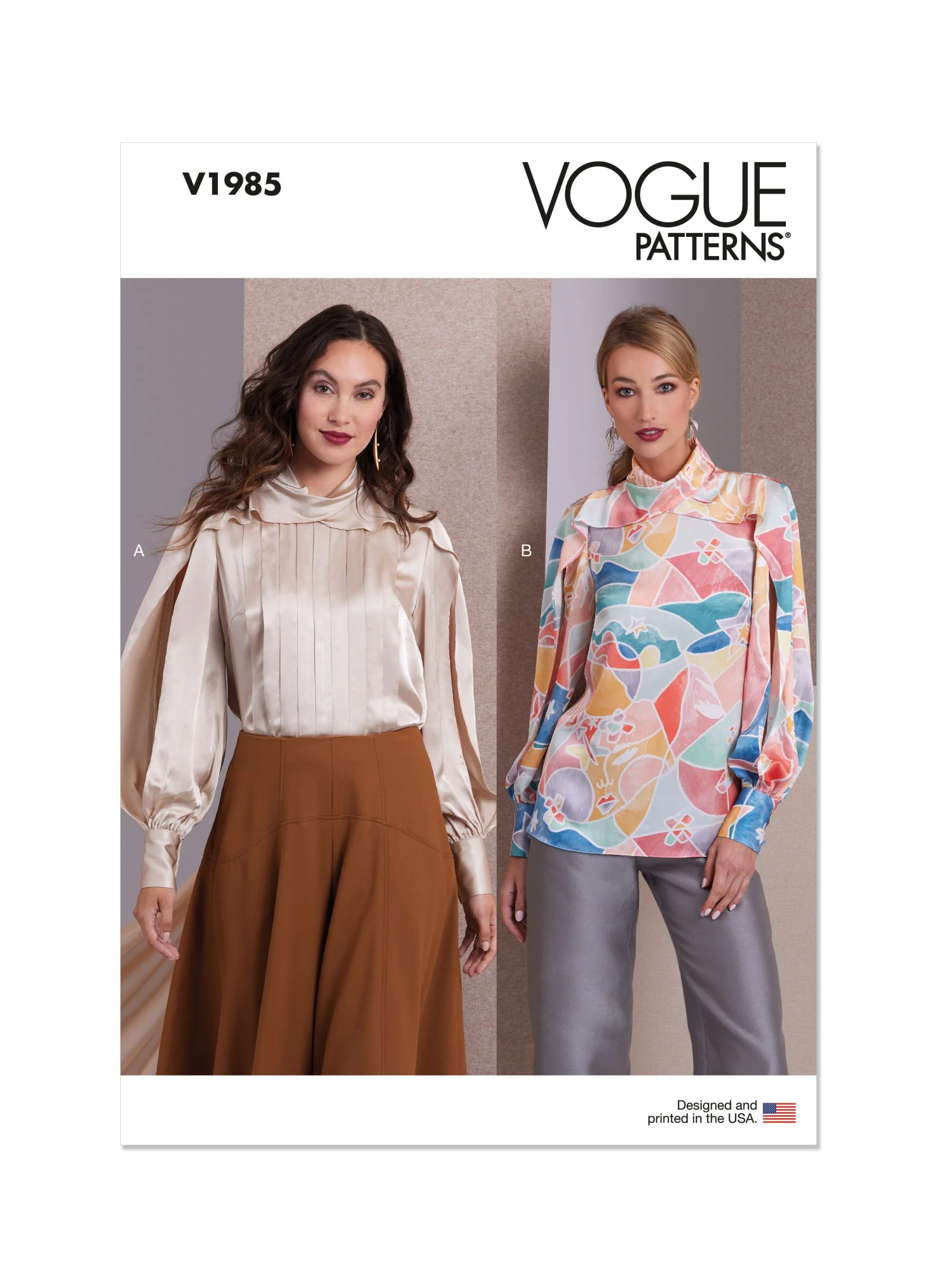 Vogue Tops V1985 - Image 2