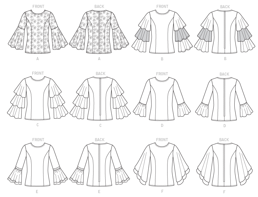 Vogue Tops V9243 - Image 6