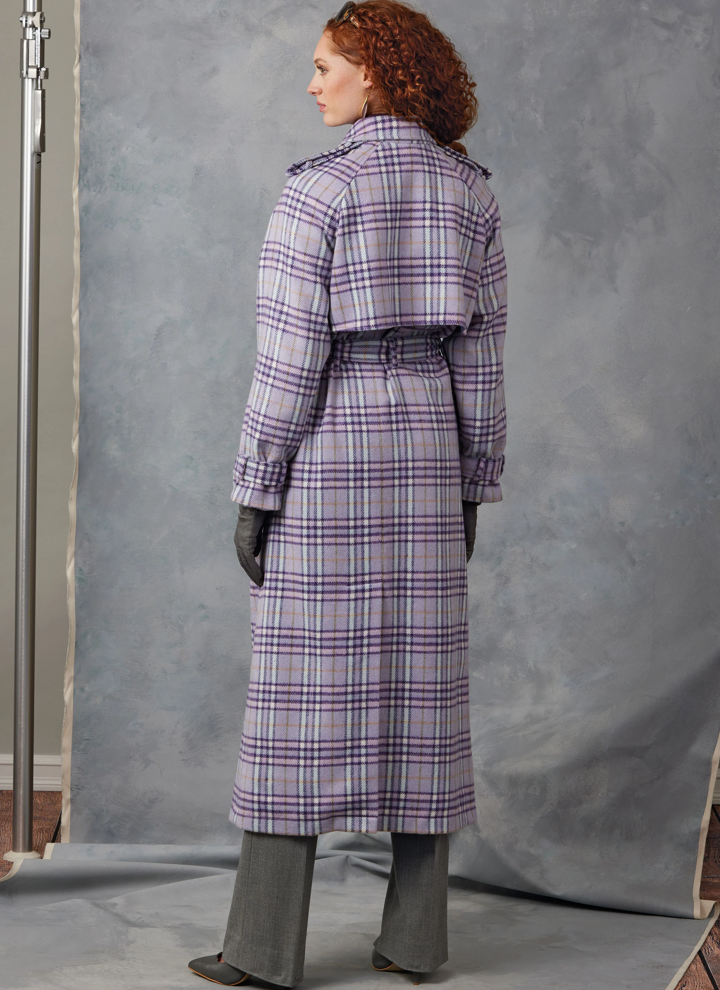 Vogue Trench Coat V2055 - Image 5