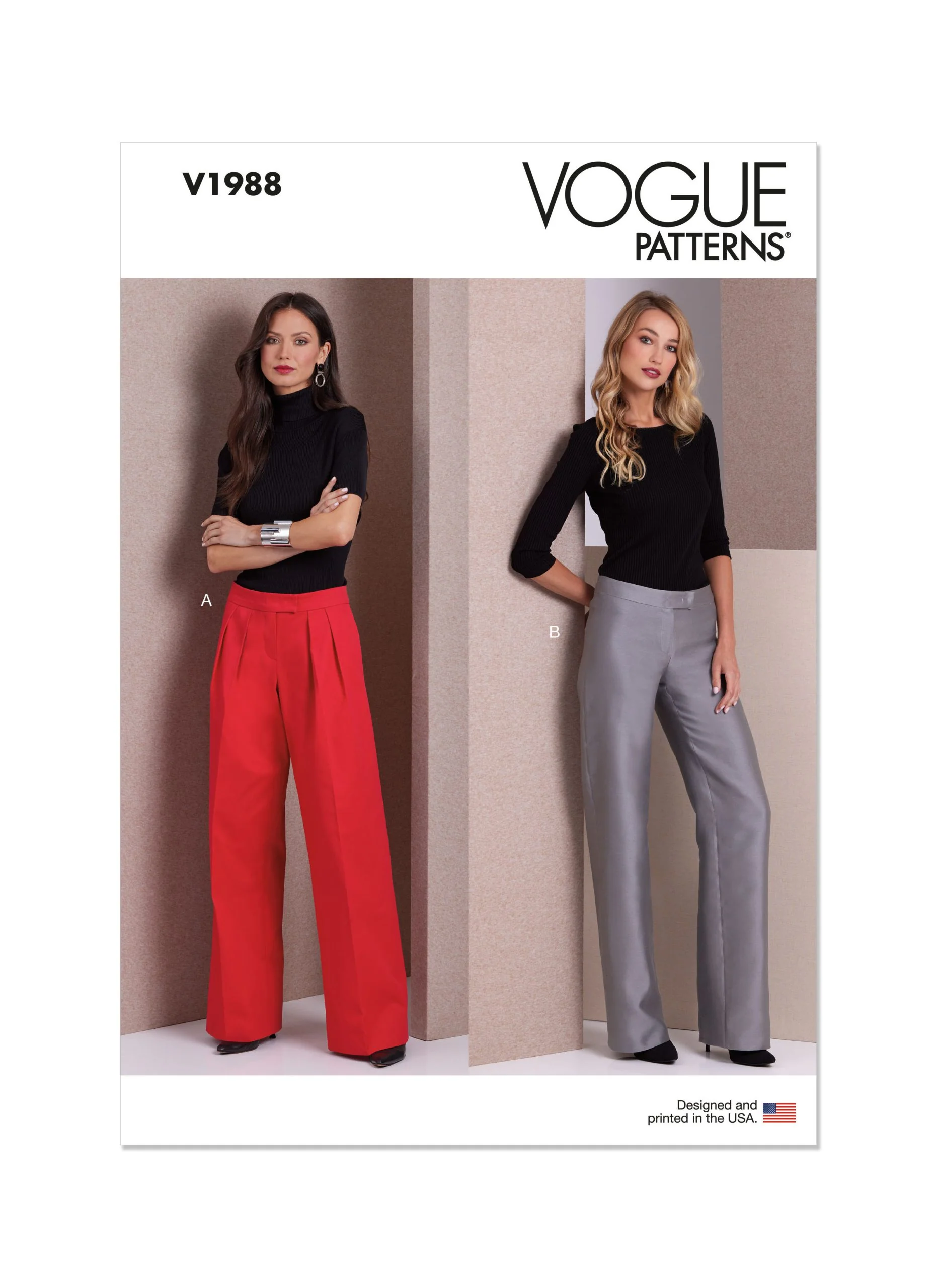 Vogue Trousers V1988 - Image 2