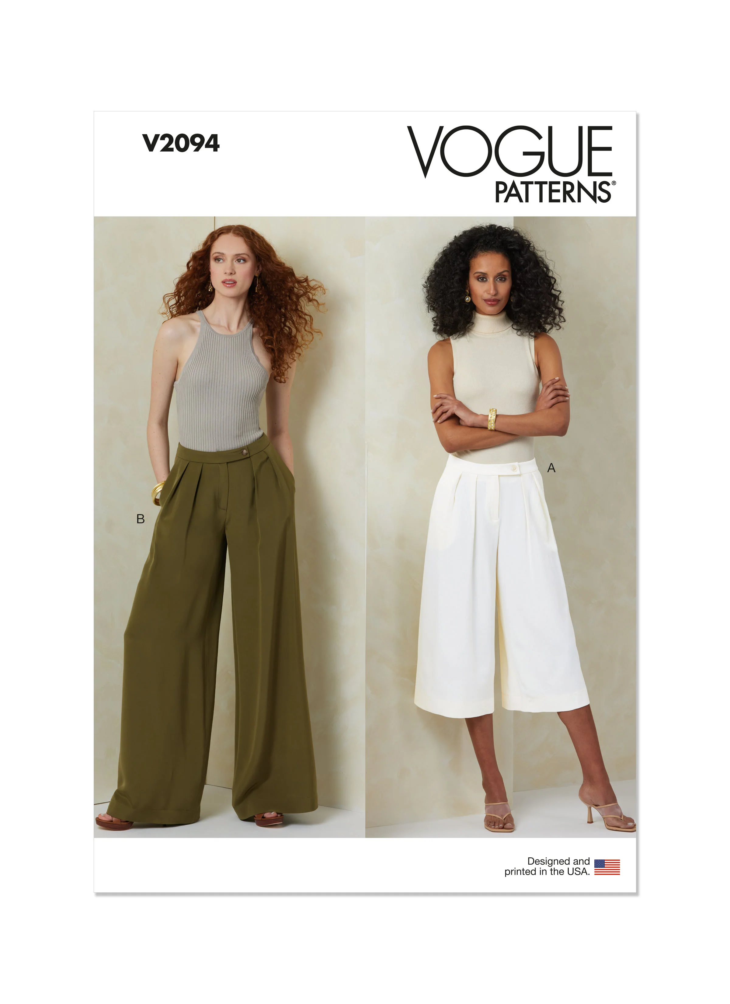 Vogue Trousers V2094 - Image 2