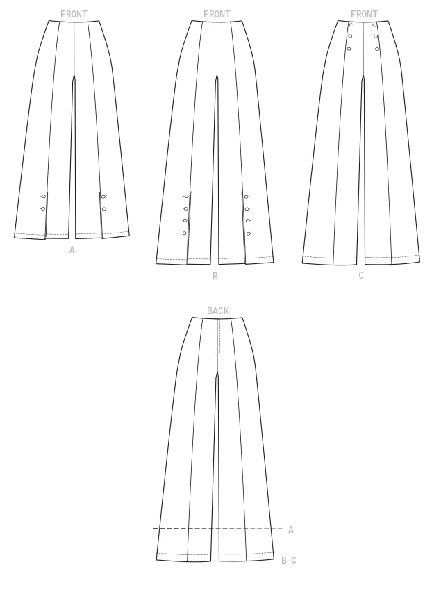 Vogue Trousers V9282 - Image 7