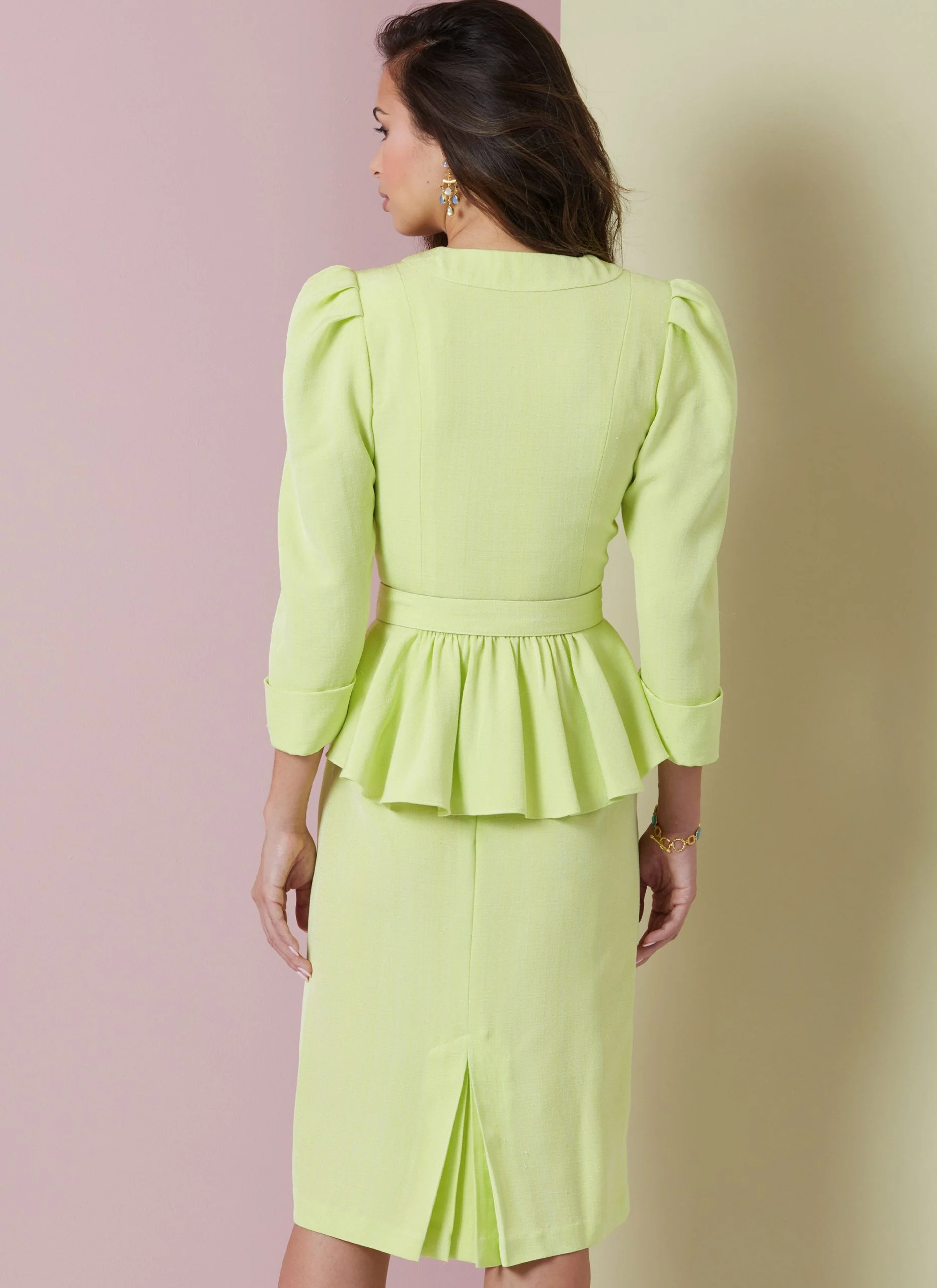Vogue Two Piece Dress V2006 - Image 5