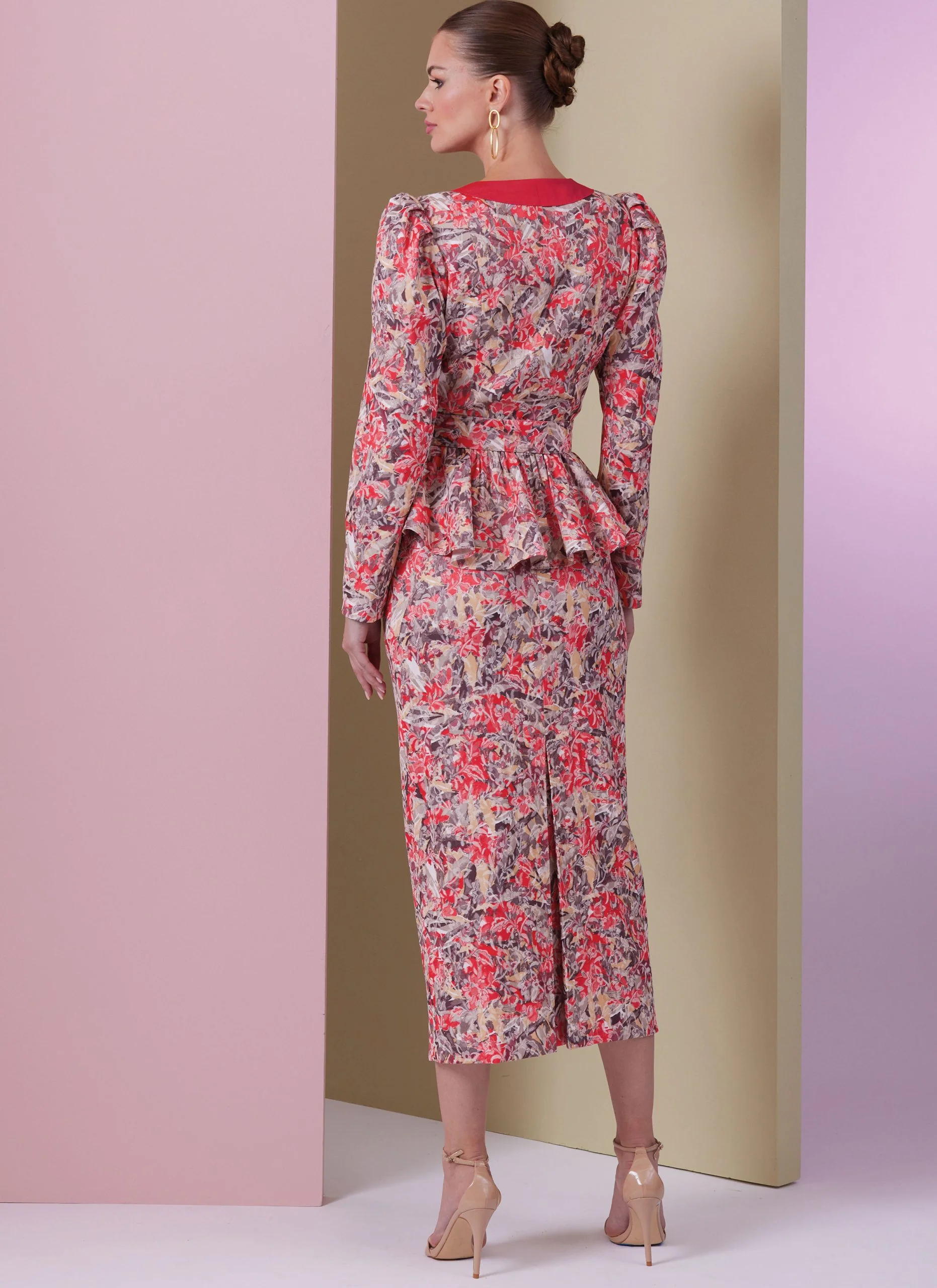 Vogue Two Piece Dress V2006 - Image 6
