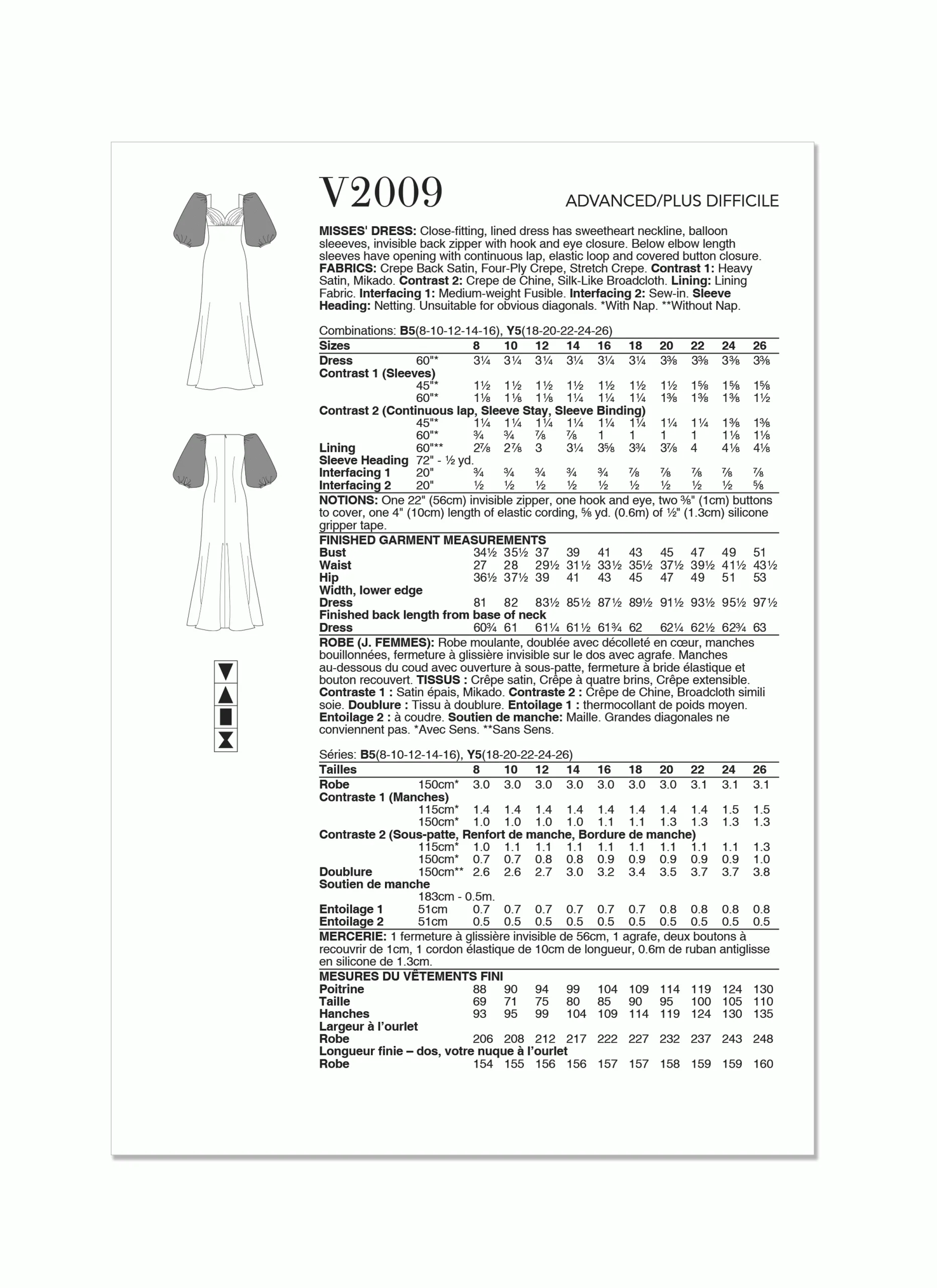 Vogue V2009 - Image 5