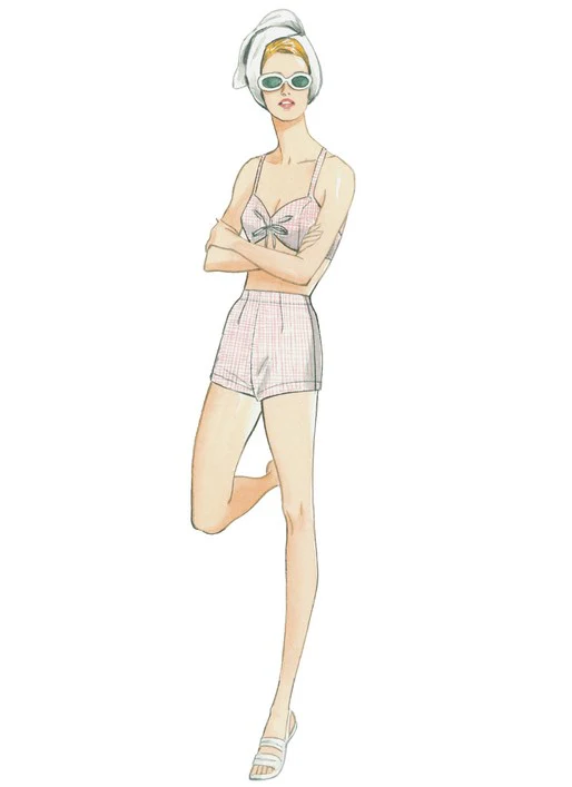 Vogue Vintage Beachwear V9255 - Image 4