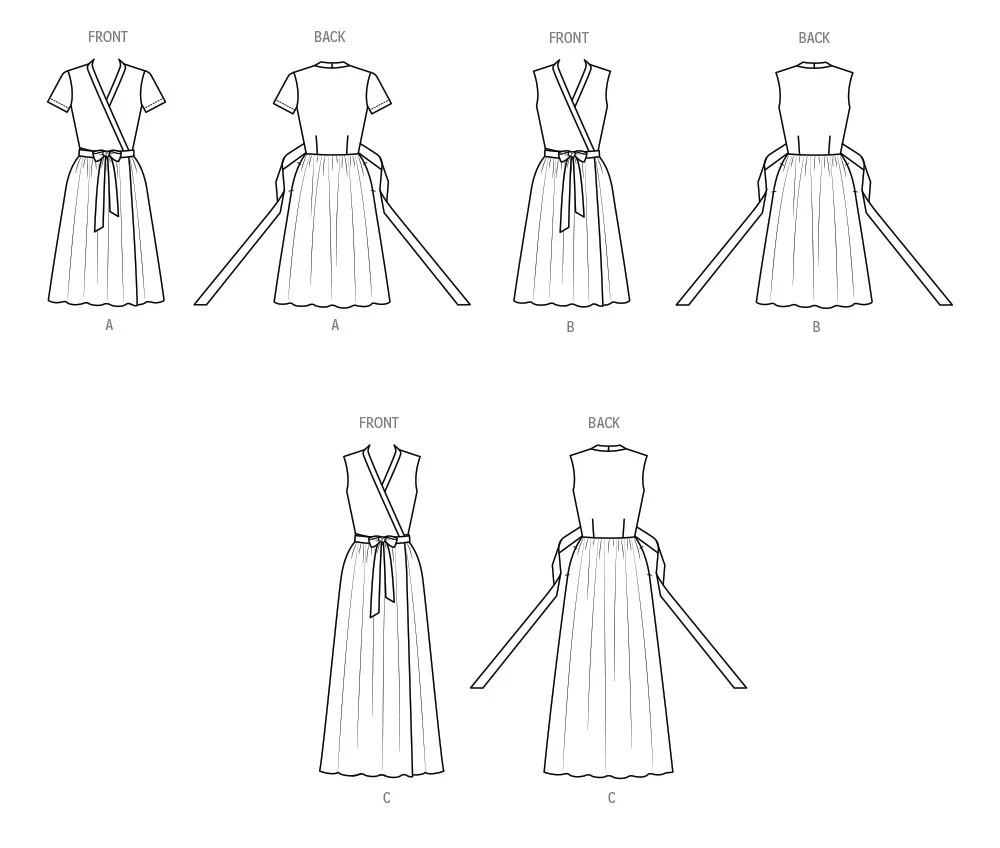 Vogue Vintage Dress V2040 - Image 5