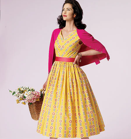 Vogue Vintage Dress V8789 - Image 3