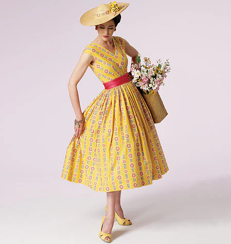 Vogue Vintage Dress V8789 - Image 4