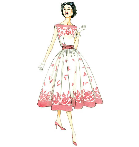 Vogue Vintage Dress V8789 - Image 5