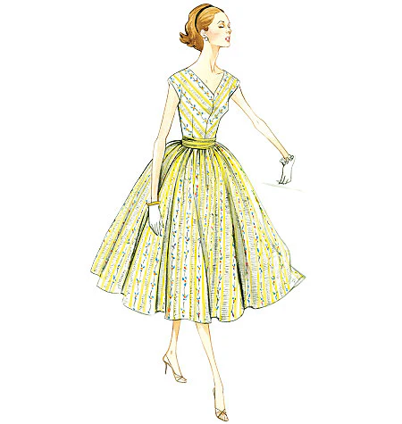 Vogue Vintage Dress V8789 - Image 6