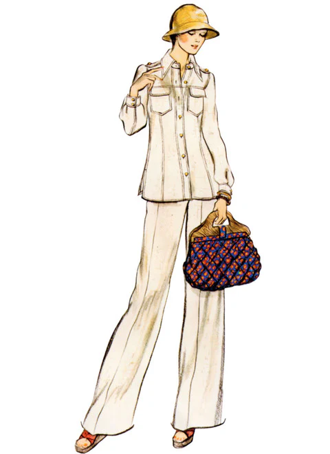 Vogue Vintage Jacket & Trousers V1966 - Image 3