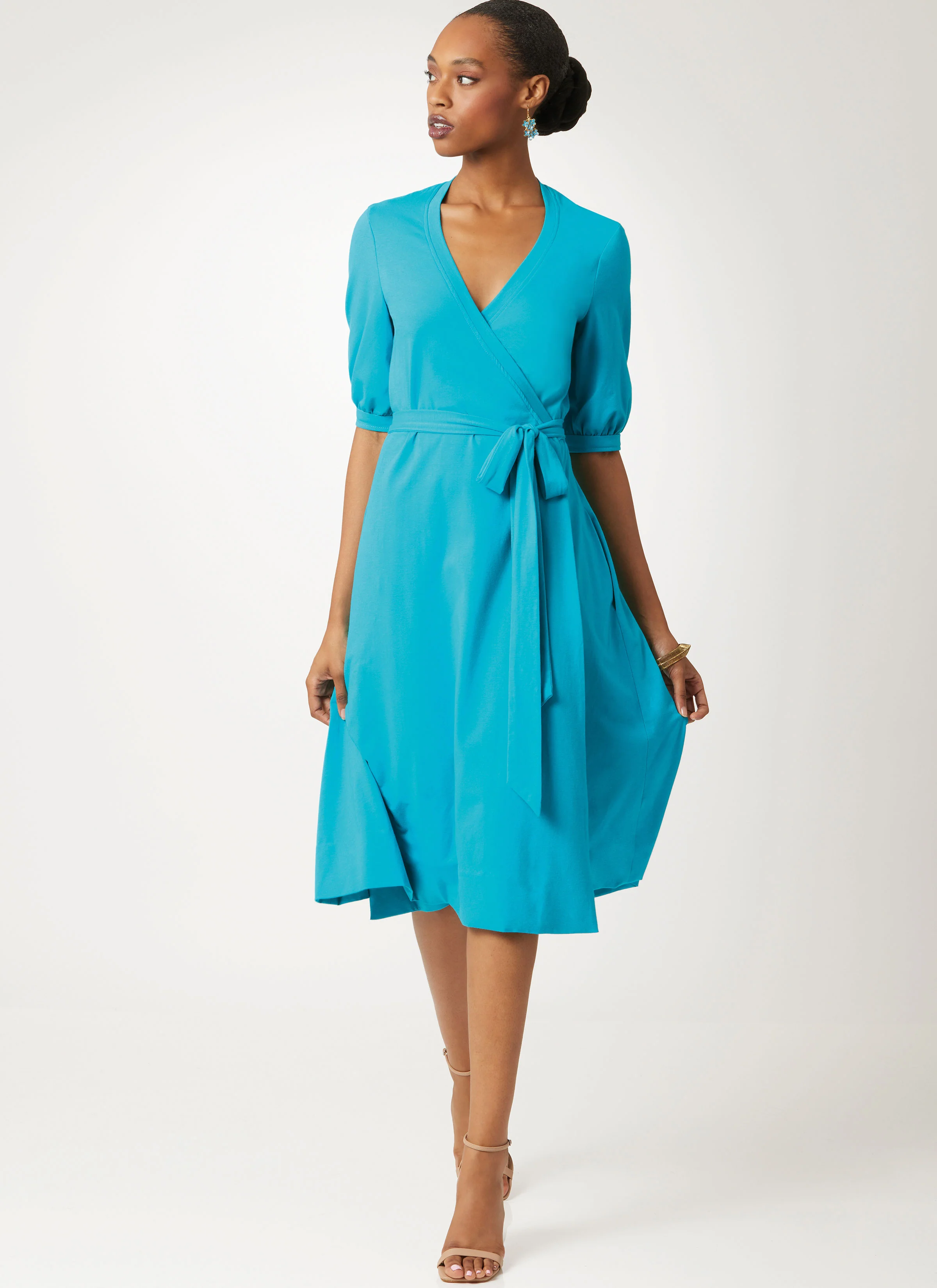 Vogue Vintage Wrap Dress V2081 - Image 16