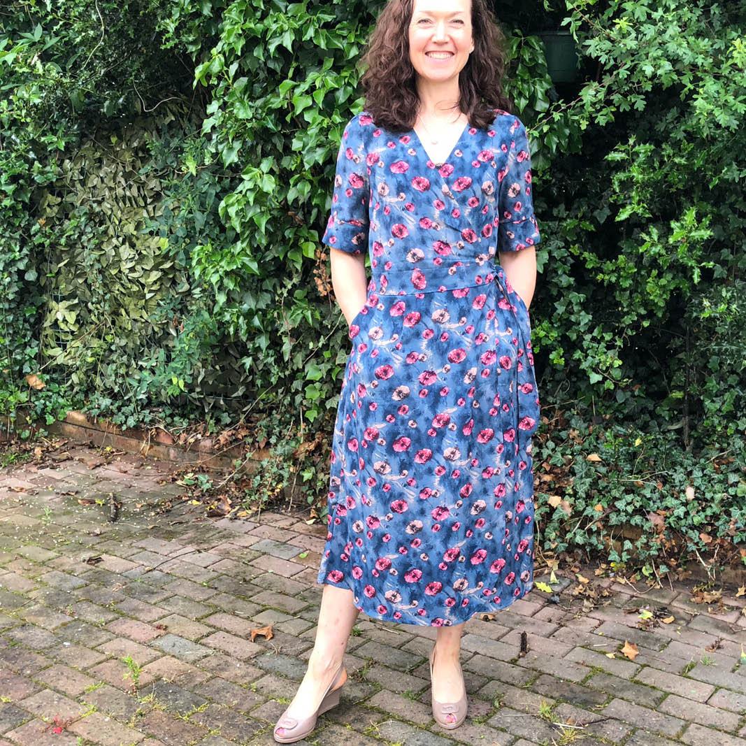 Wardrobe by Me Ava Wrap Dress - Image 7