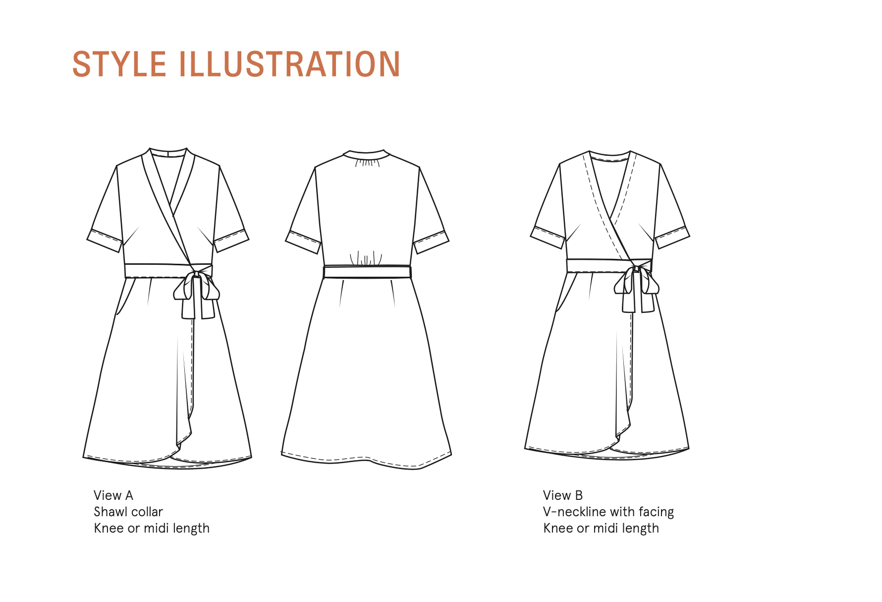 Wardrobe by Me Ava Wrap Dress - Image 8