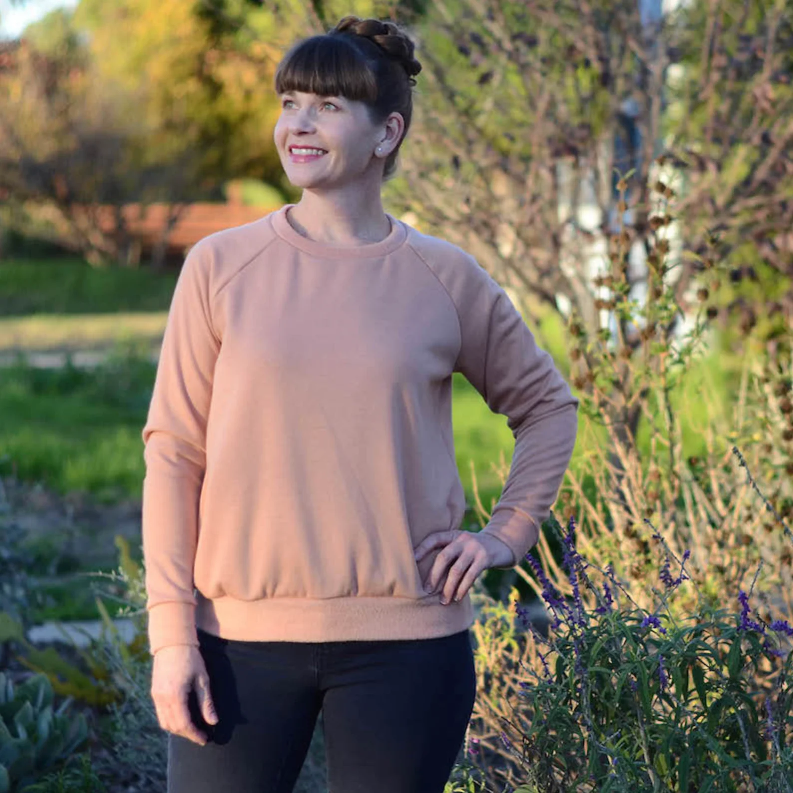 Wardrobe by Me Boxy Raglan Sweater - Image 8