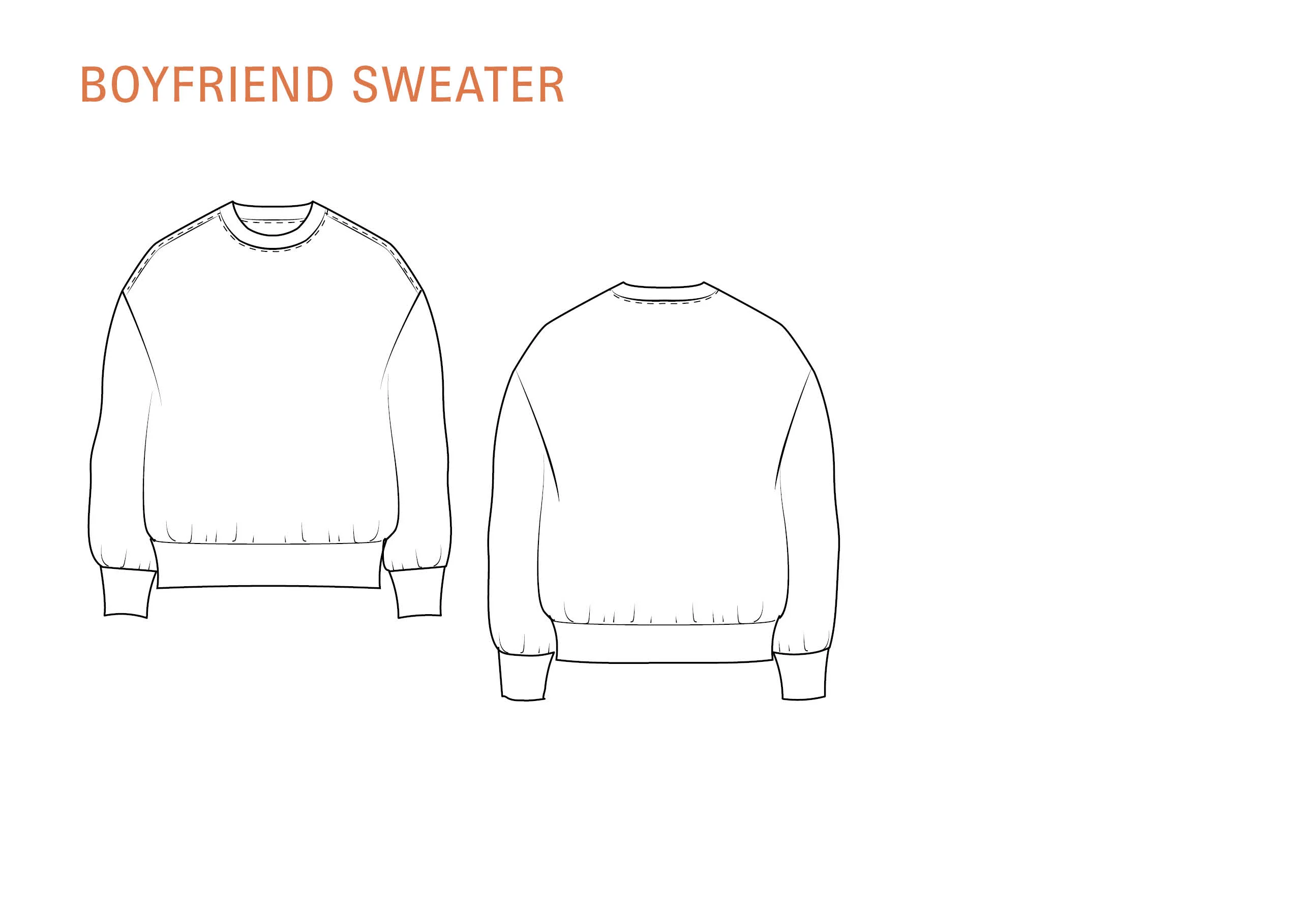 Wardrobe by Me Unisex Boyfriend Sweater - Image 7