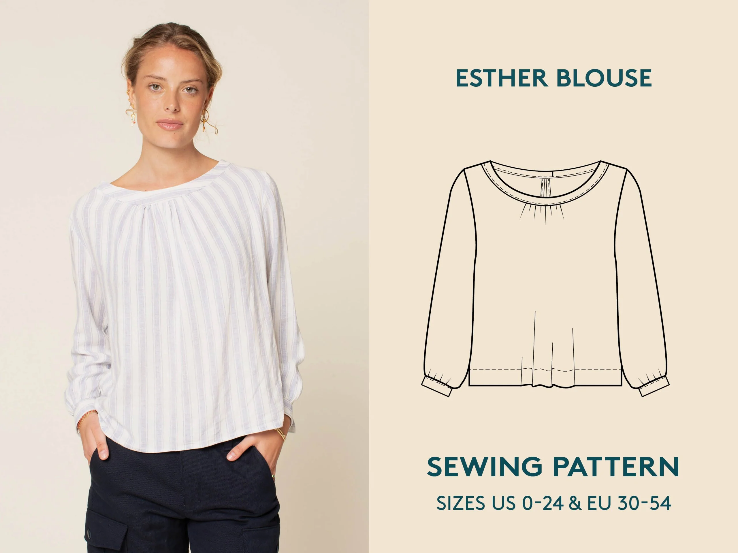 Wardrobe by Me Esther Blouse - Image 9