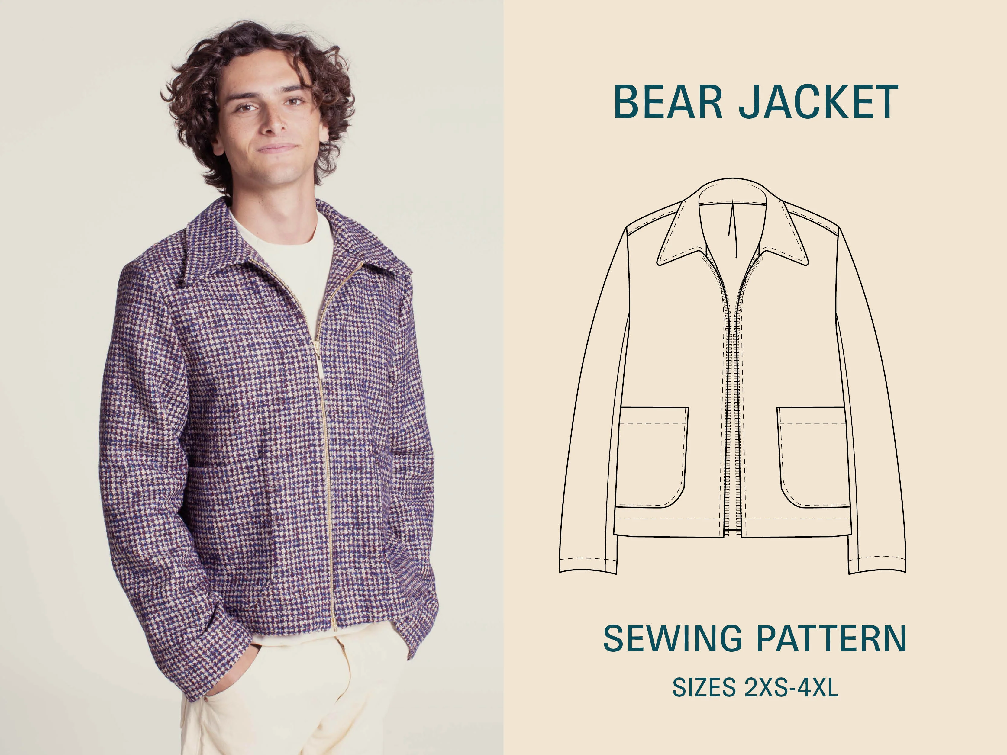 Wardrobe by Me Men's Bear Jacket - Image 7