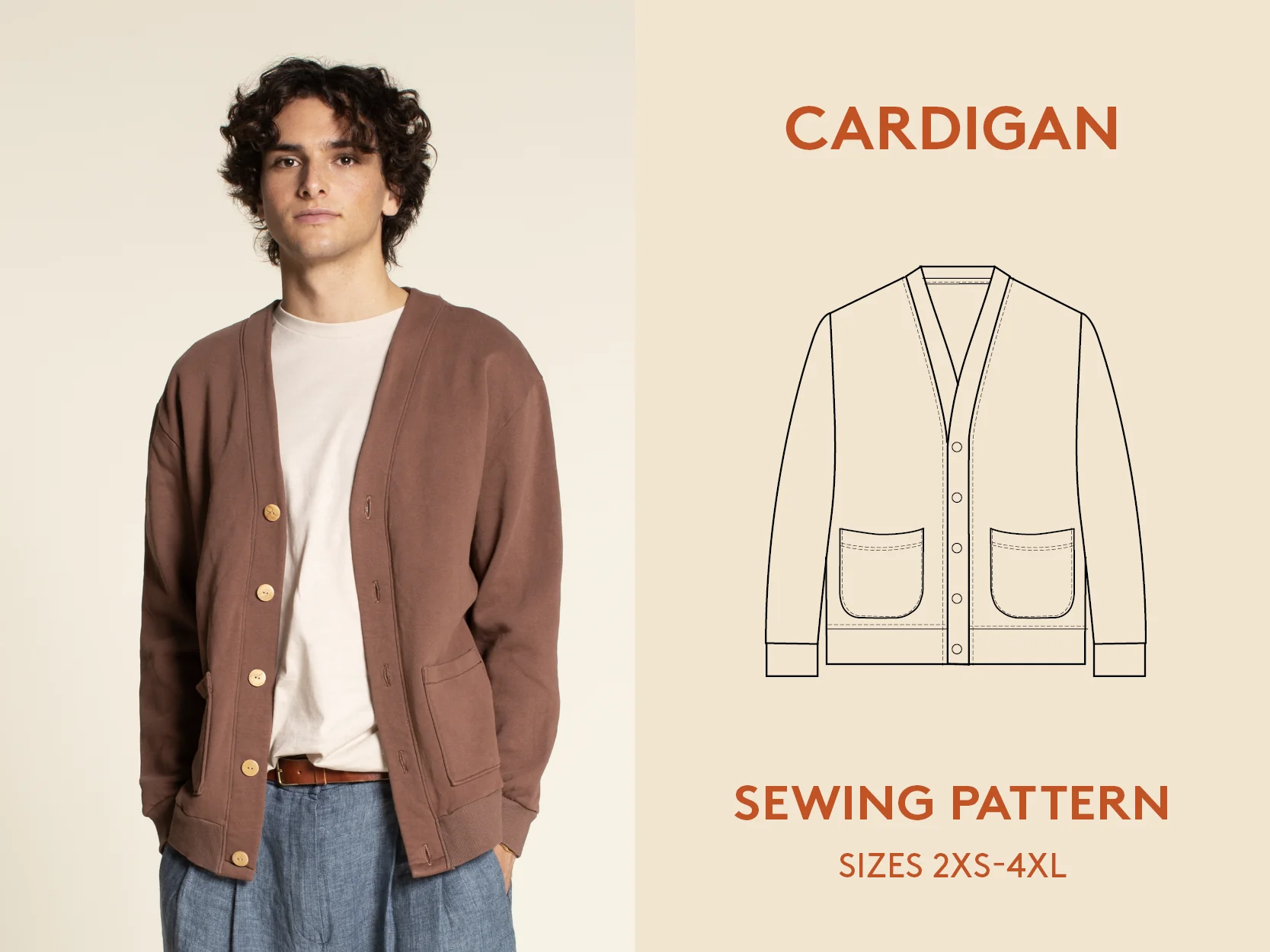 Wardrobe by Me Men's Cardigan - Image 3