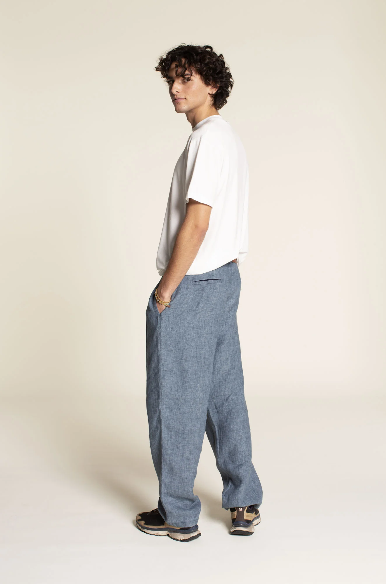 Wardrobe by Me Men's Cocoon Pants - Image 5