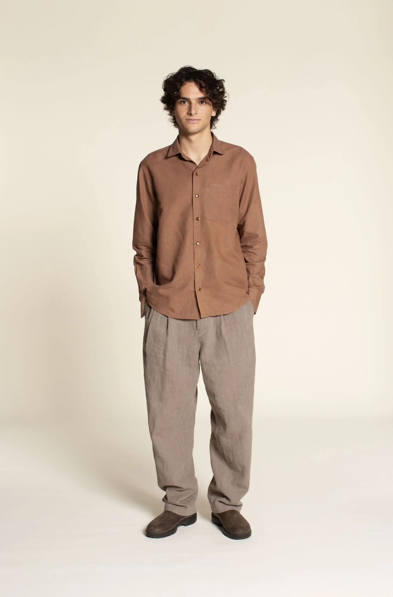 Wardrobe by Me Men's Jensen Shirt - Printed copy shop (+£7.00)