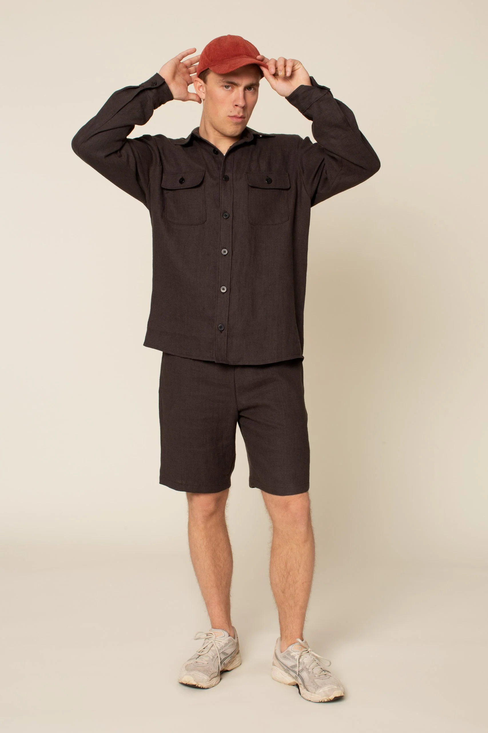 Wardrobe by Me Men's Loose Linen Pants - Image 5