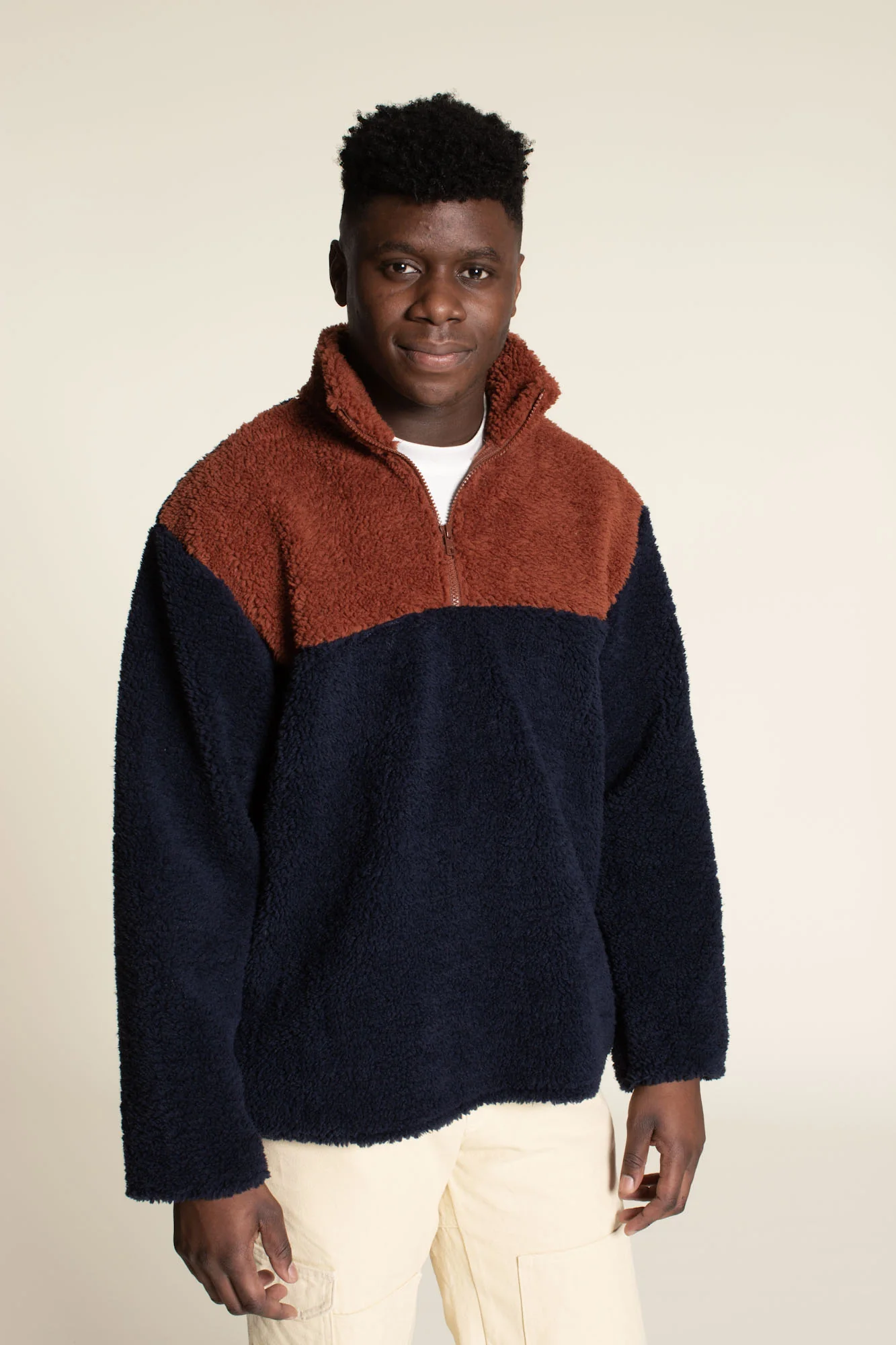 Wardrobe by Me Men's Zip-up Sweater