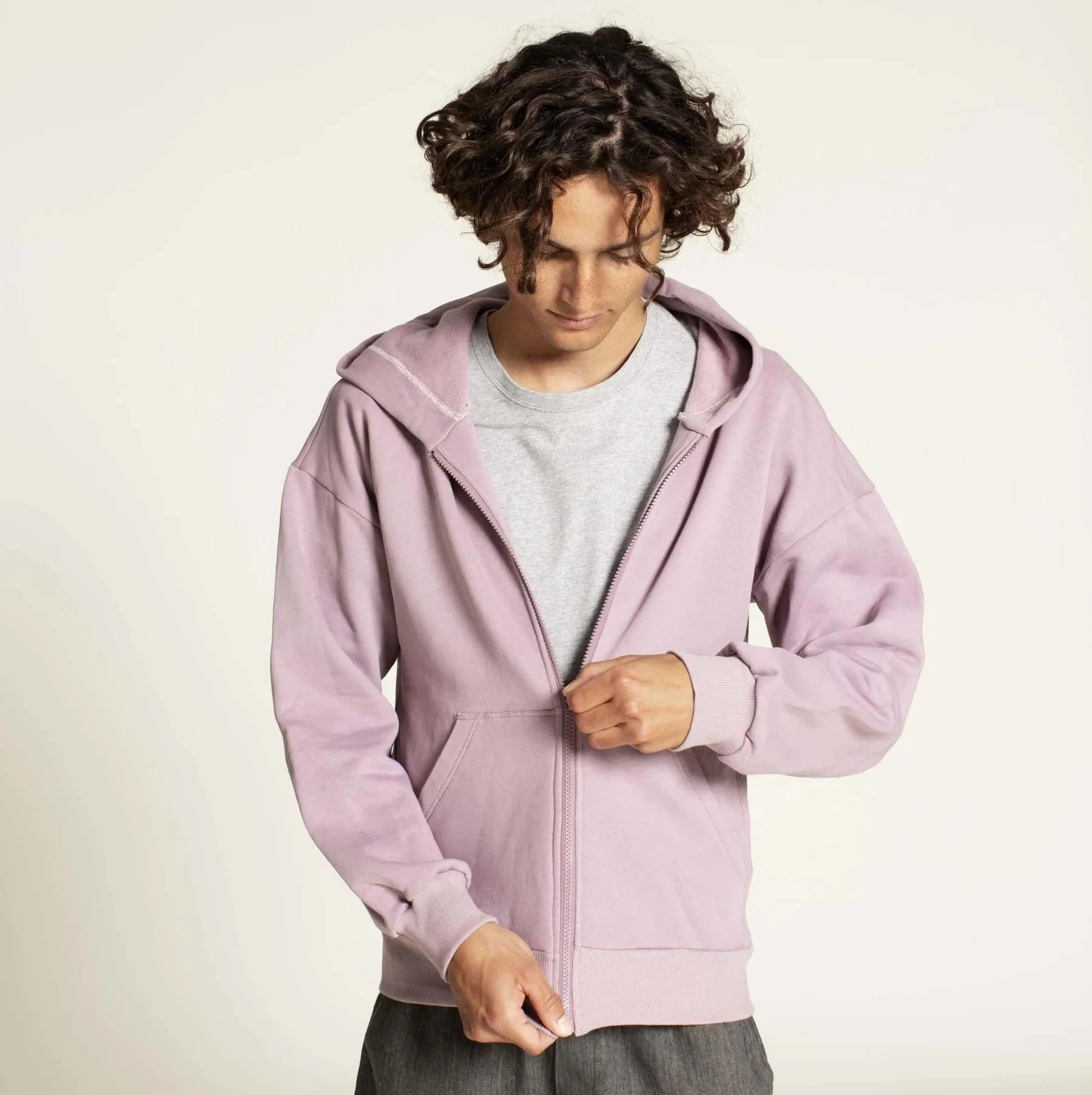 Wardrobe by Me Unisex Zipper Hoodie - Image 2