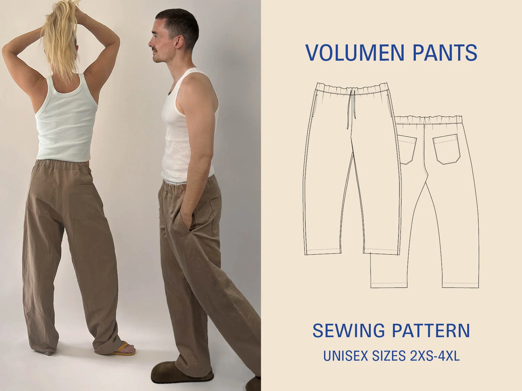 Wardrobe by Me Unisex Volumen Pants - Image 13