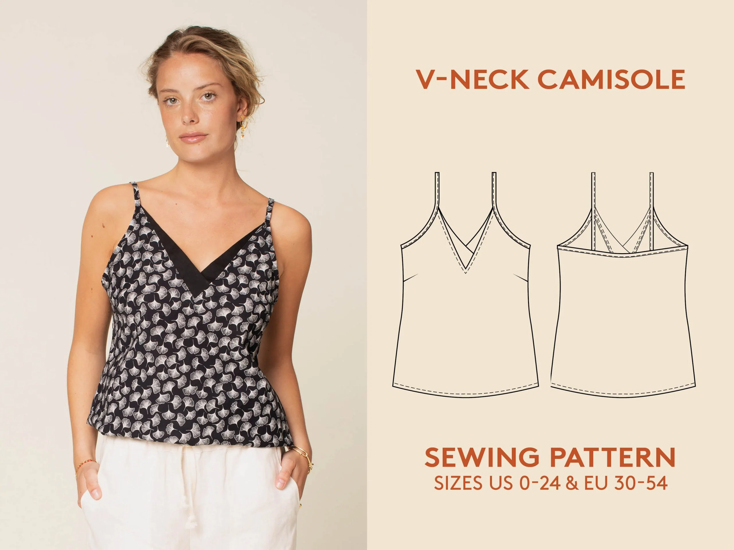 Wardrobe by Me V-neck Camisole - Image 8
